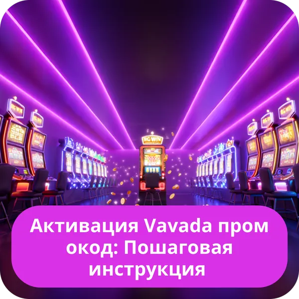 Активация Vavada промокод: Пошаговая инструкция